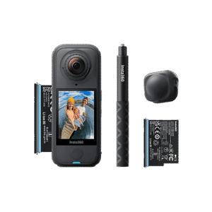 Cámara deportiva - Insta360 X4 Air Starter Kit, 8K 360, 88 min Autonomía, Ligera, Portátil, Negro